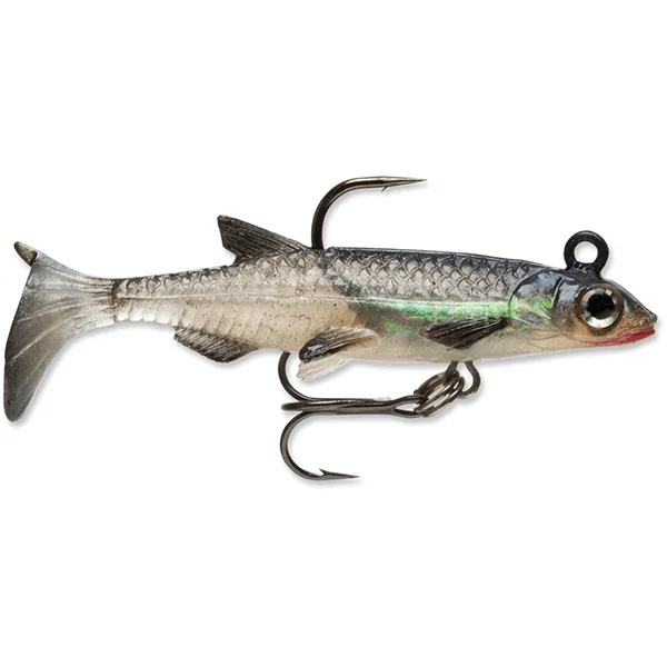 Fishing hook alignment holder-Storm WildEye Live Minnow 03 Swimbait Lure - 3 Inches