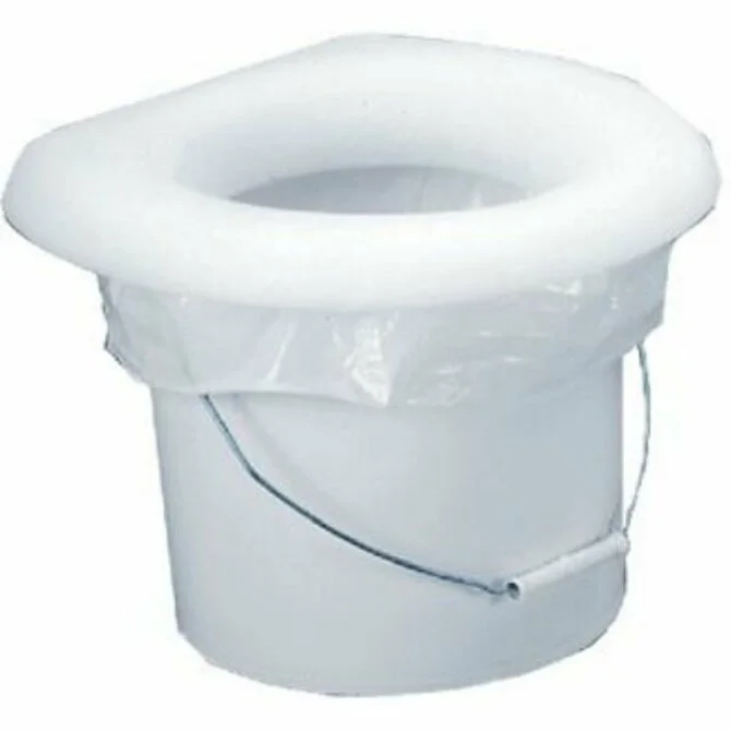 Fishing reel spool rack-Todd - White Bucket Potty