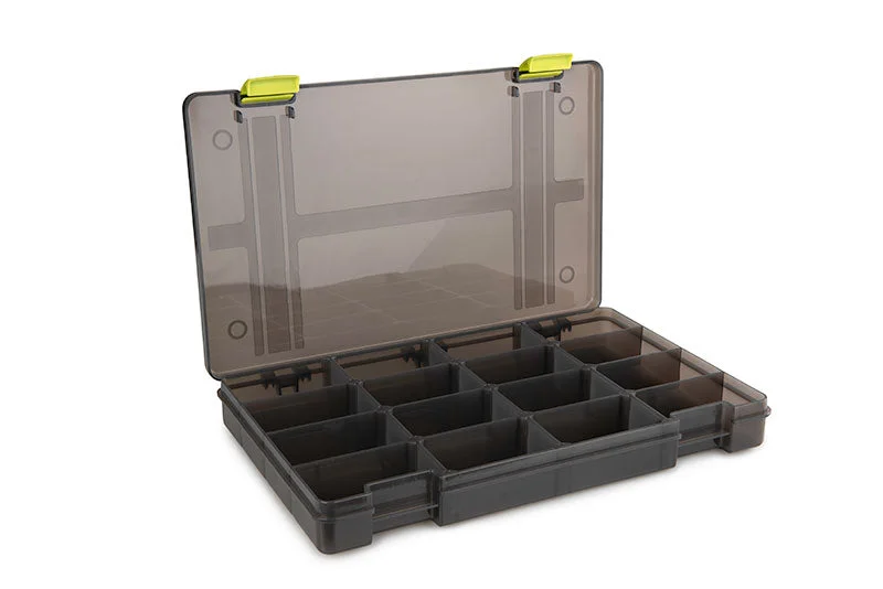 Fishing hook bending rack-Matrix Storage Box 16 Compartment Shallow