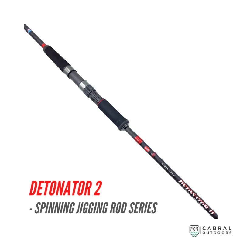 Fishing bait freezing rack-Penn Detonator II 6ft Jigging Rod