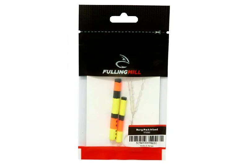 Fishing rod stabilizing strap-FULLING MILL BUNG PACK MIXED (W/STOPS)