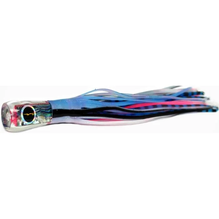 Fishing tackle foldable rack-Black Bart Bully Micro Bait Lure - Gay Bob/Blue Pink Tiger