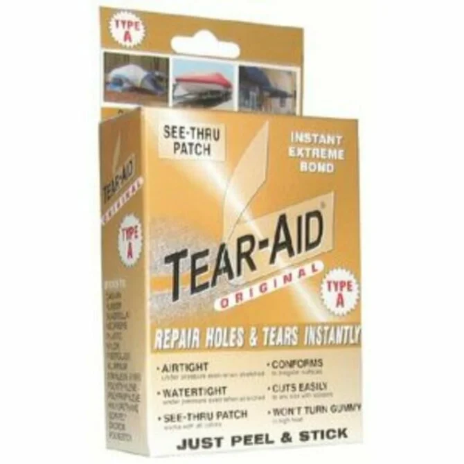 Fishing reel tension holder-Tear-Aid - Repair Kit Type A