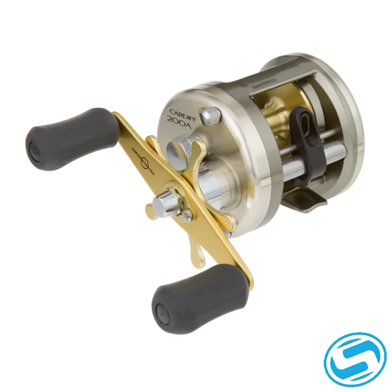 Fishing reel spooler rack-Shimano Cardiff Casting Reel