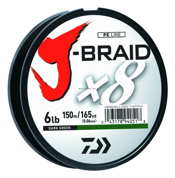 Fishing line loop rack-Daiwa J-Braid X8 Braided Line