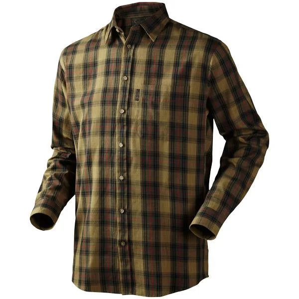 Fishing line twisting rack-Seeland Pilton Shirt - Phantom Green Check