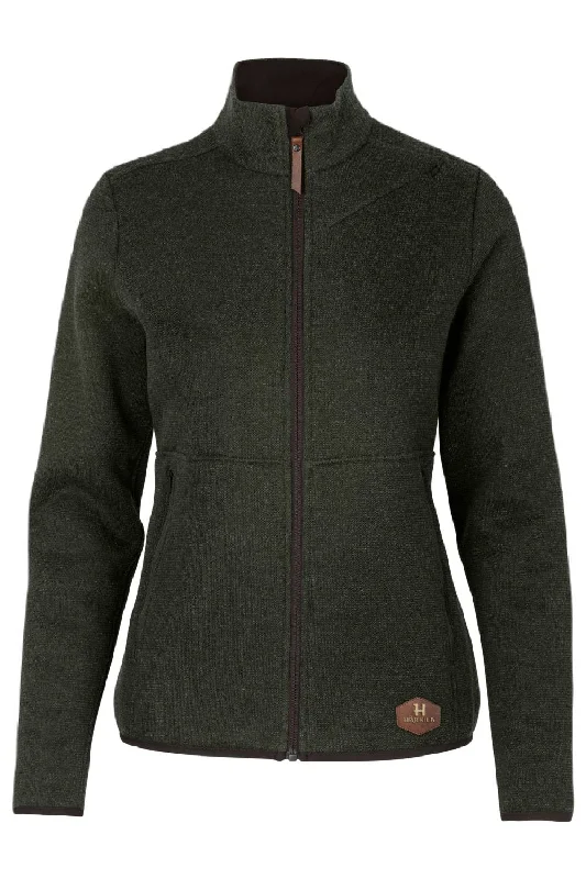 Fishing bait pressing rack-Harkila Womens Metso Full Zip Fleece Jacket