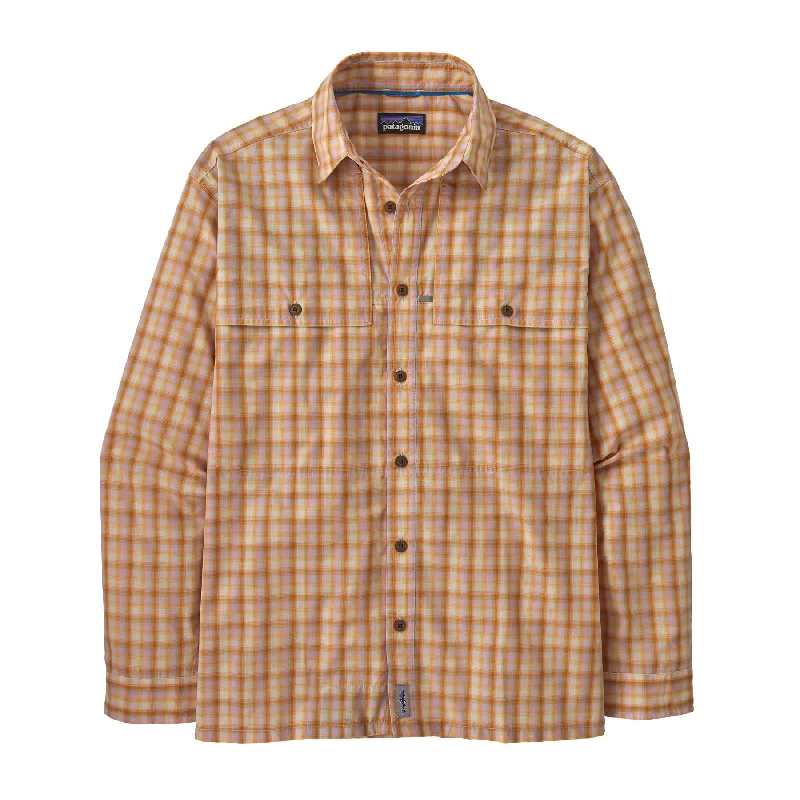 Fishing line twisting rack-Patagonia M's L/S Island Hopper Shirt