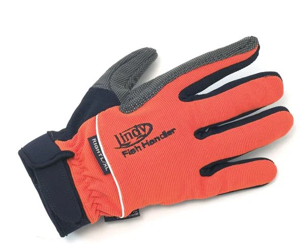 Fishing hook angle tester-Lindy Fish Handling Glove