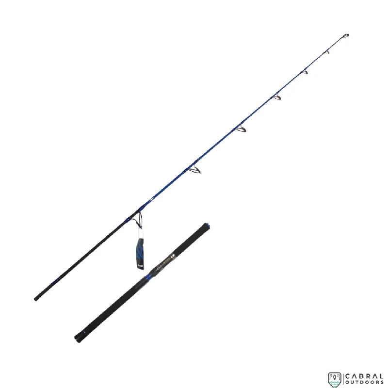 Fishing tackle modular clamp-Okuma AZORES Blue Heavy 7.9ft Popping Rod