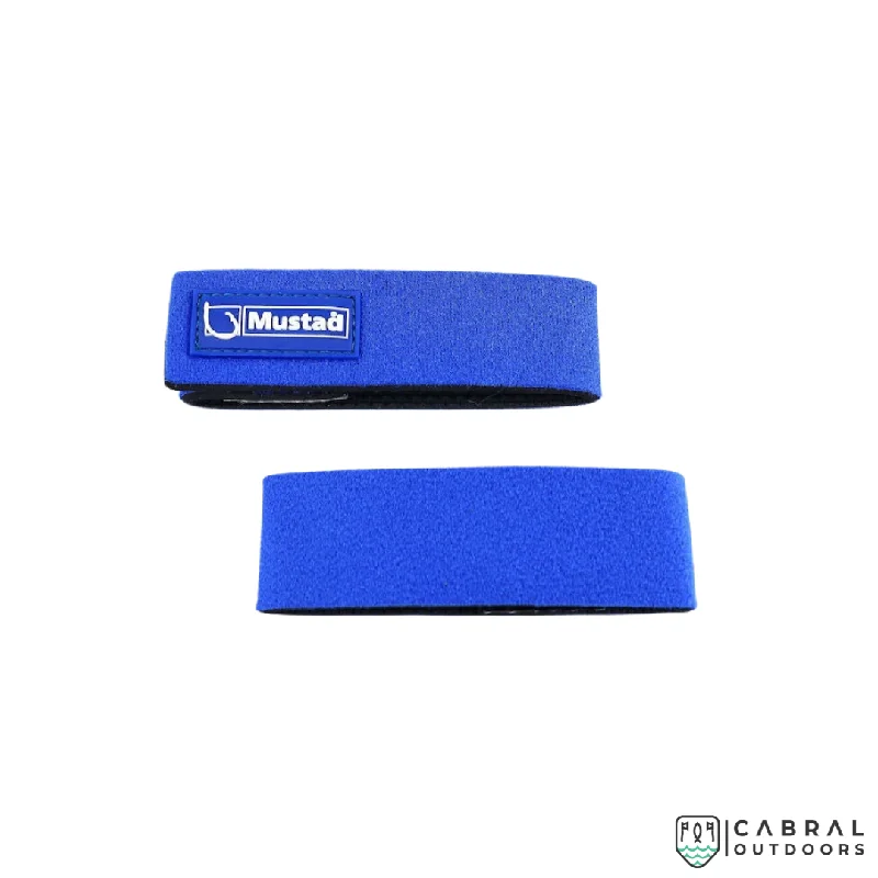 Fishing bait sealing holder-Mustad Neoprene Rod Band Pack of 2