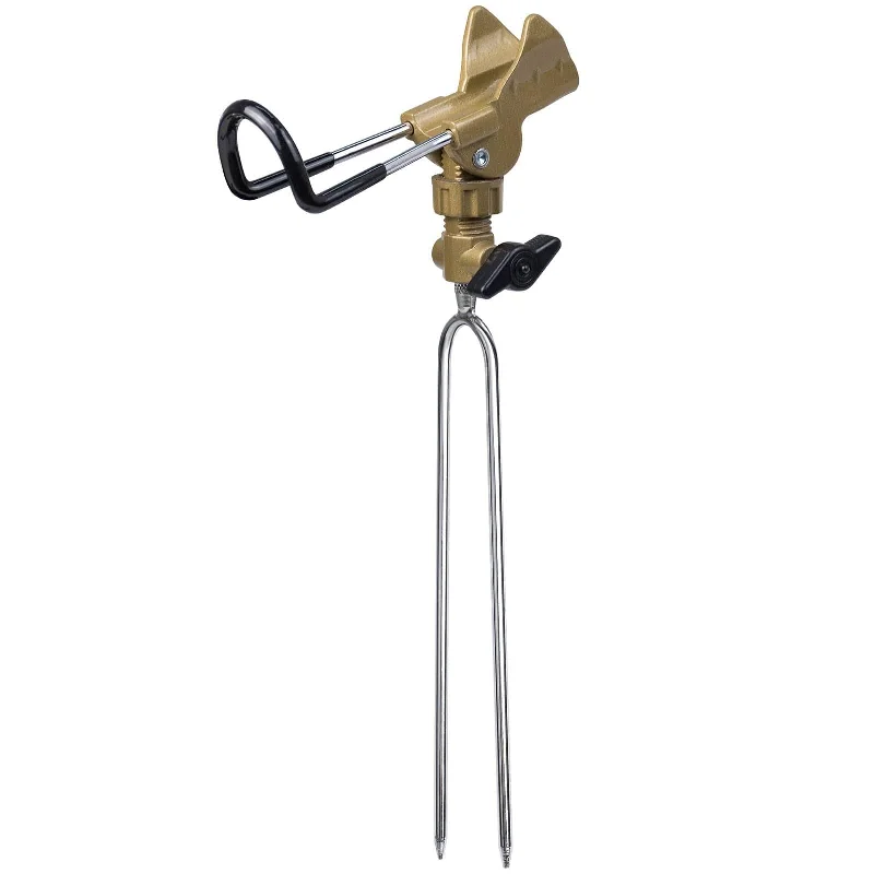 Fishing tackle lightweight holder-Dr.Fish Fishing Rod Holder Gold