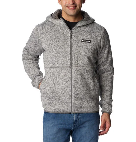 Fishing reel spool rack-Columbia Men's Sweater Weather Full Zip Hoodie