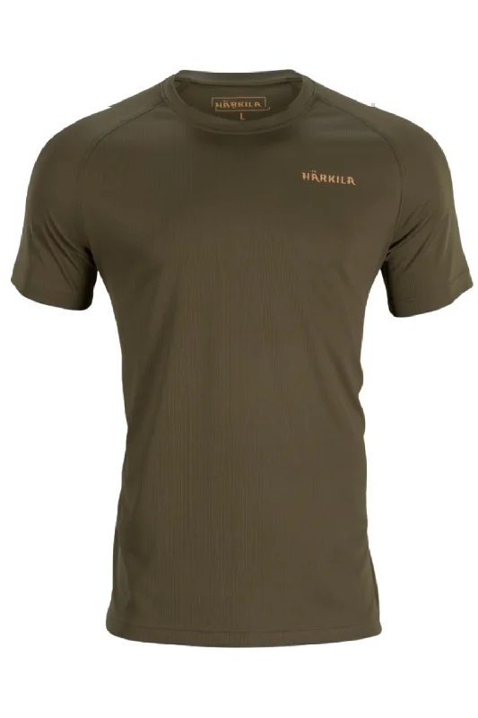 Fishing rod locking stand-Harkila Trail Short Sleeve T-Shirt