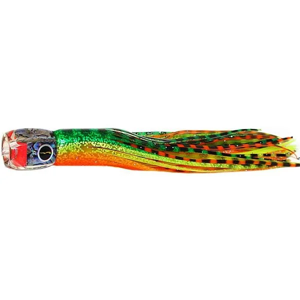 Fishing rod securing rack-Black Bart Cabo Prowler Light Tackle Lure - Green Orange Tiger/Orange Yellow Tiger