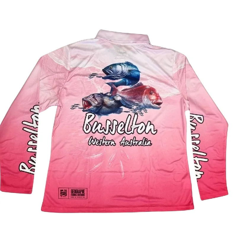 Fishing tackle rolling holder-Geographe Busselton Southern Shirt Pink Ladies