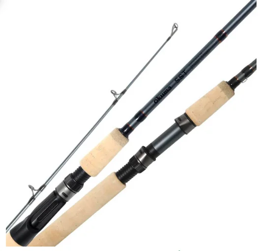 Fishing rod stabilizing clamp-Okuma SST 8' 6" Medium Light-Action Spinning Rod and Okuma Avenger AV-3000 Spinning Combo