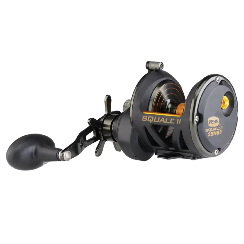 Fishing bait freezing rack-Penn Squall II 25NSD Star Drag Conventional Reel