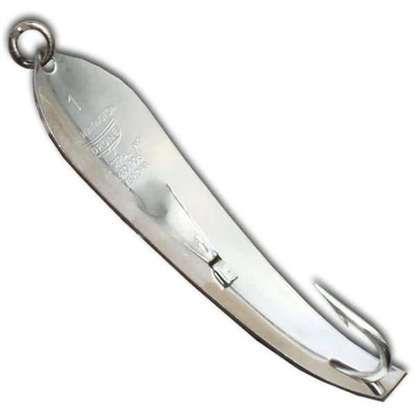 Fishing rod locking holder-L. B. Huntington 1 Original Drone Spoon -  3 1/4 Inches - Stainless Steel