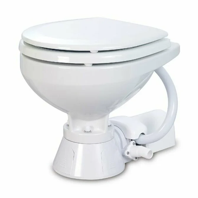 Fishing bait cutting holder-Jabsco - Toilet 12V - Compact Bowl