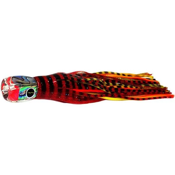 Fishing bait pressing rack-Black Bart Cabo Prowler Light Tackle Lure - Red Tiger/Yellow Tiger