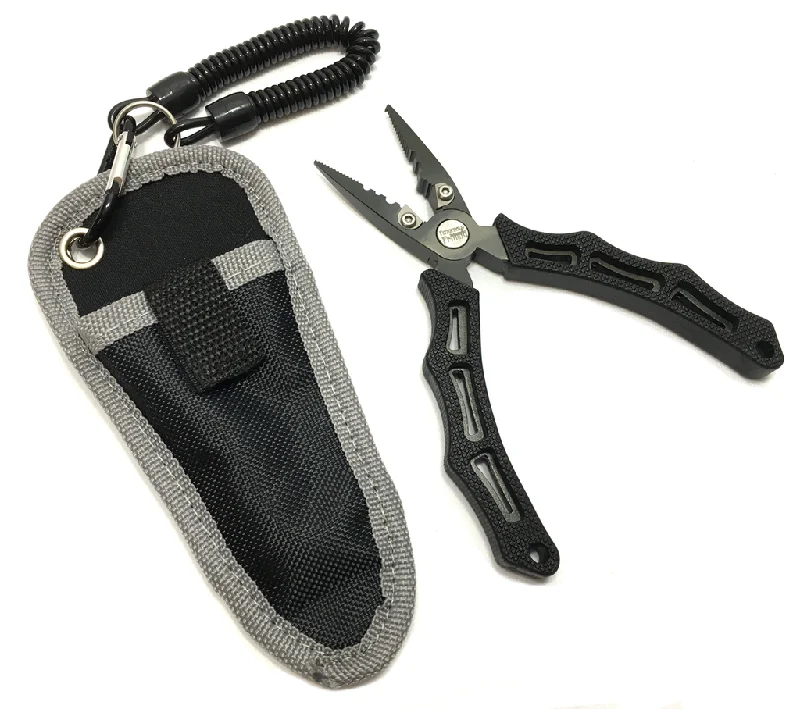 Fishing pliers with grip stand-Fitzgerald Split Ring Pliers