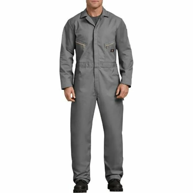 Fishing bait sealing clamp-Dickies- Deluxe Blended Long Sleeve Coveralls