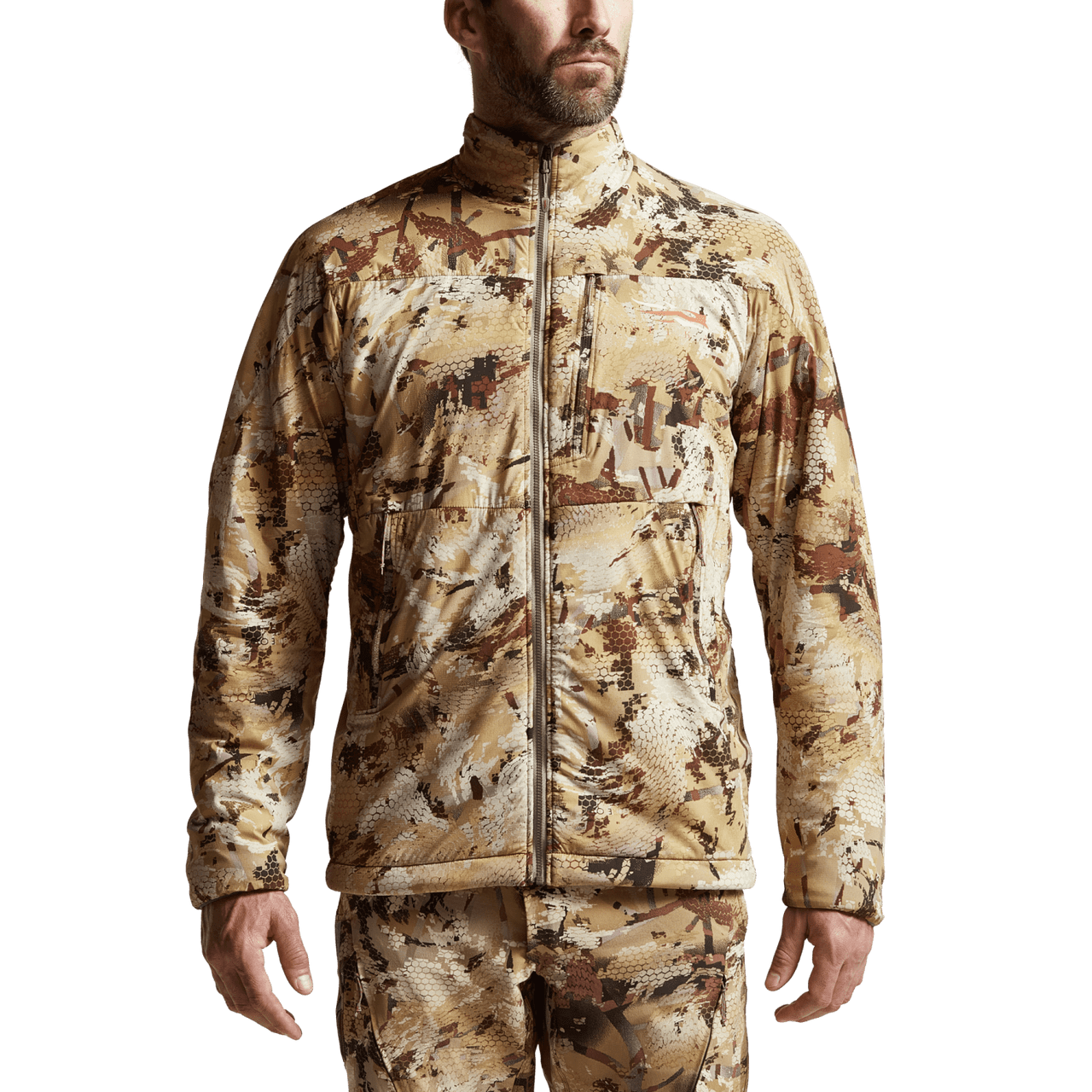 Fishing rod securing rack-'Sitka' Men's Ambient Jacket - Optifade Waterfowl Marsh