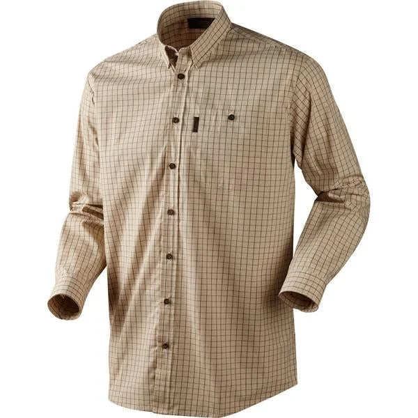 Fishing hook angle rack-Seeland Nigel Shirt - Bleached Check