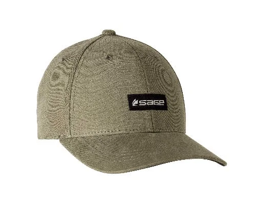 Fishing bait freezing rack-Sage 6 Panel Logo Hat