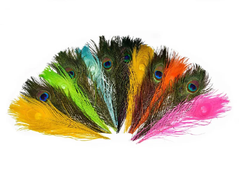 Fishing pliers with hook rack-Frodin Flies - SNS Peacock Eye Feathers