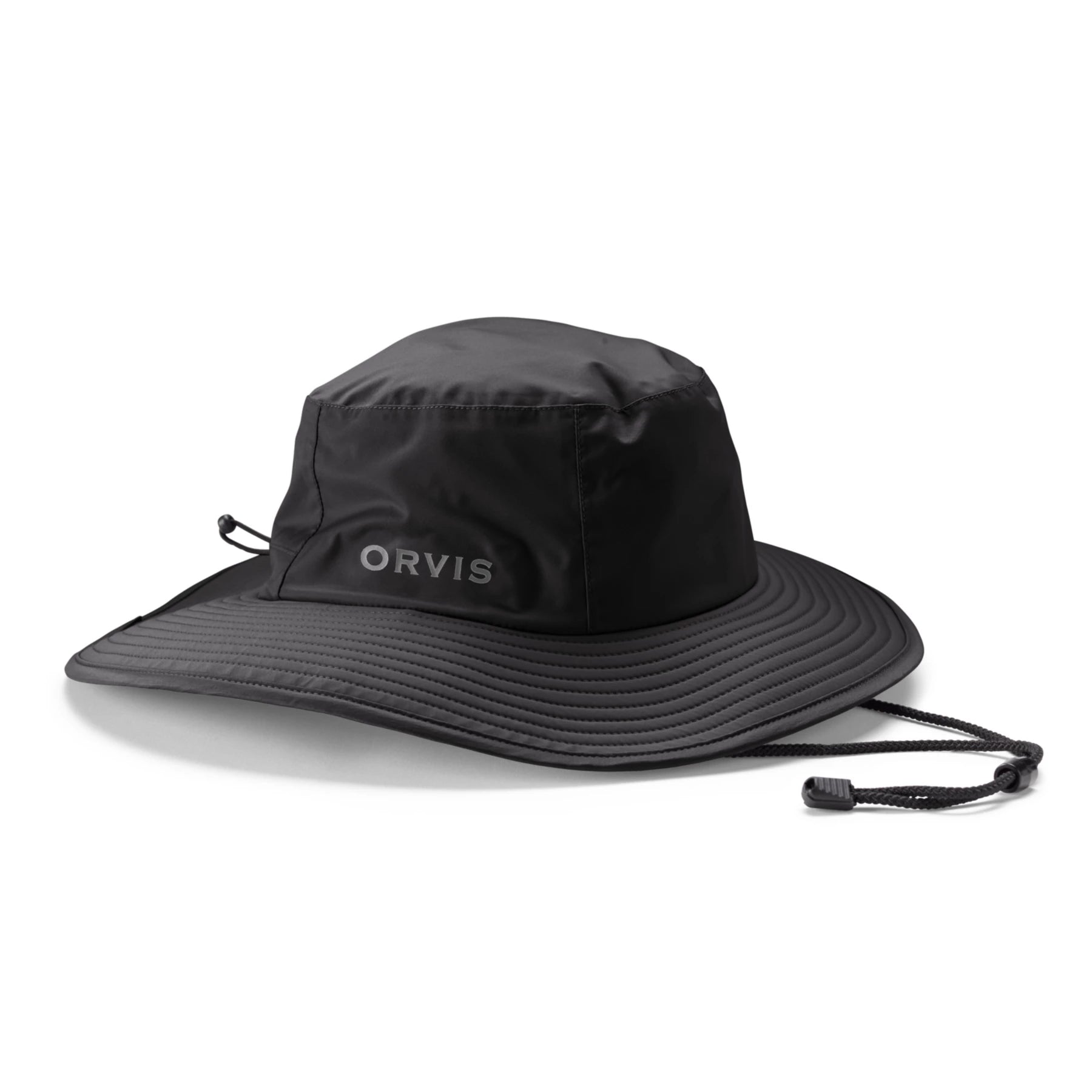 Fishing line splicing holder-Orvis Ultralight Storm Hat - Black