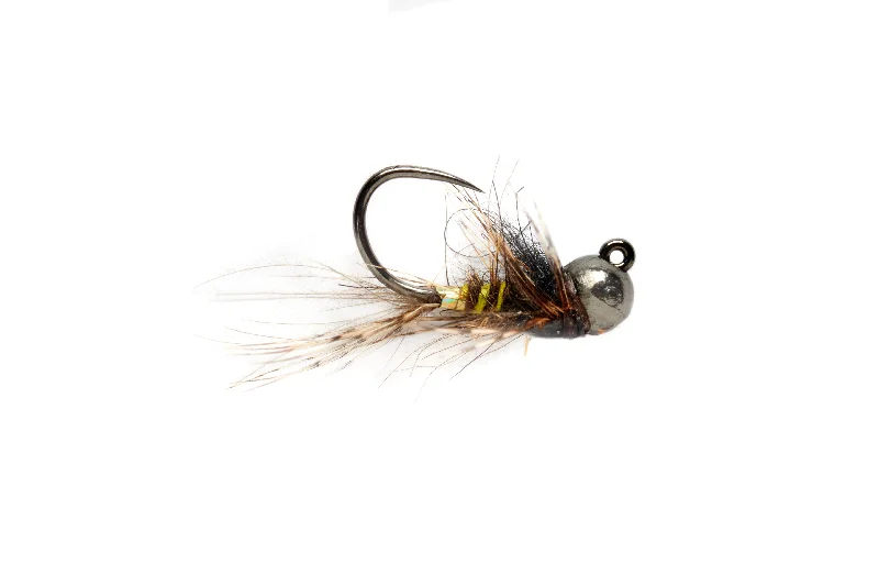 Fishing reel line clamp-CROSTON SPRING BROWN BARBLESS