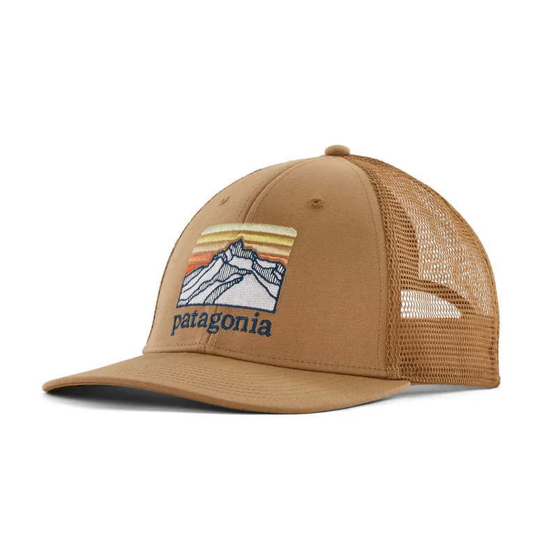 Fishing tackle compact rack-Patagonia Line Logo Ridge LoPro Trucker