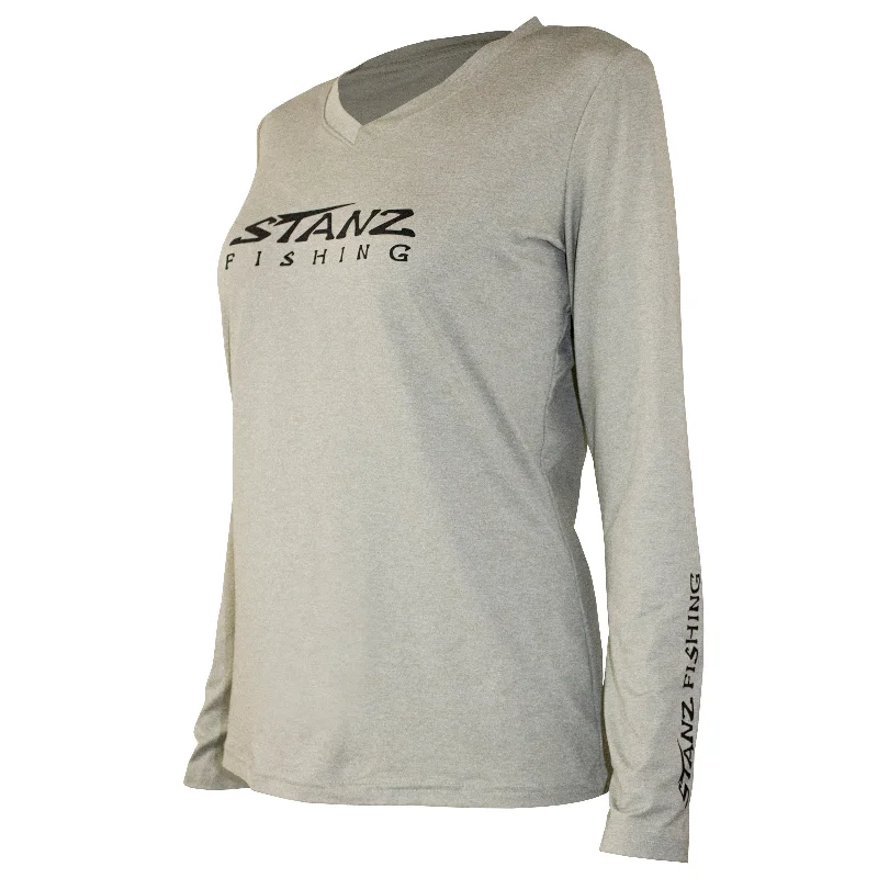 Fishing bait freezing rack-STANZ Logo Women's Performance Long Sleeve