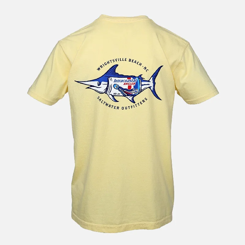 Fishing bait slicing rack-Beer Marlin T-Shirt