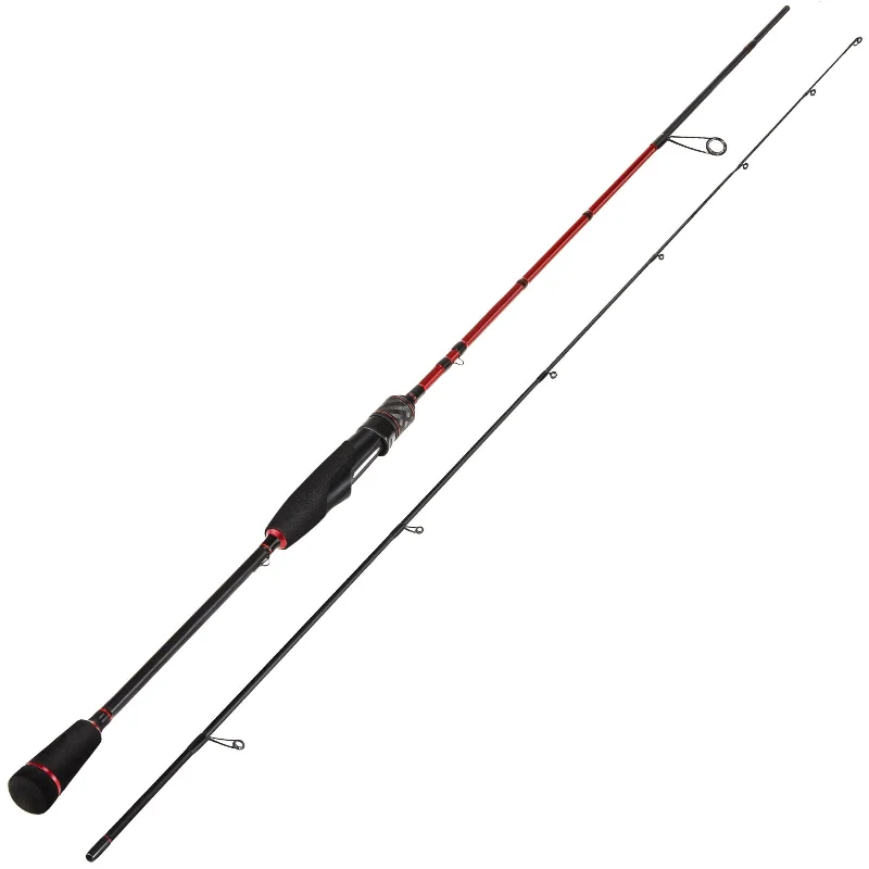 Fishing tackle adjustable rack-Piscifun® Flame Spinning Rod Two Pieces