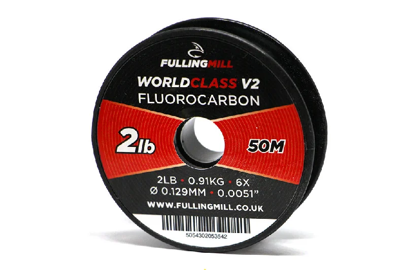 Fishing bait pressing clamp-FULLING MILL WORLD CLASS V2 FLUOROCARBON 50M