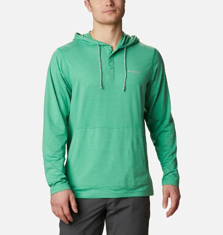 Fishing tackle compact rack-Men's Slack Tide Henley Hoodie