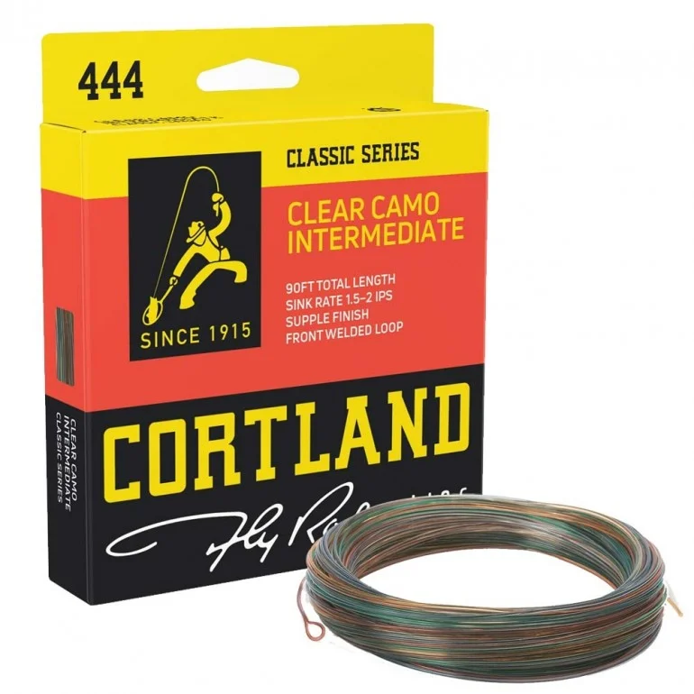 Fishing tackle stacking holder-Cortland Clear Camo Intermediate Fly Line