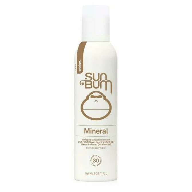 Fishing reel tension rack-Sun Bum - Mineral SPF 30 Whipped Sunscreen Lotion 6 oz