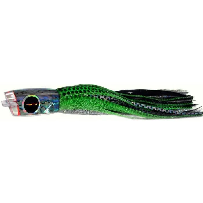 Fishing rod adjustable rack-Black Bart Mini 1656 Angle Medium Tackle Lure - Green Dot/Black Dot