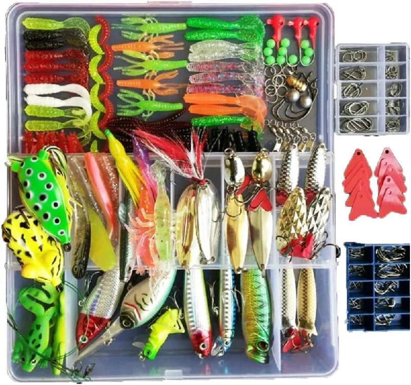 Fishing bait slicing rack-Lureswholesale® 275 Piece Fishing Lure Kit