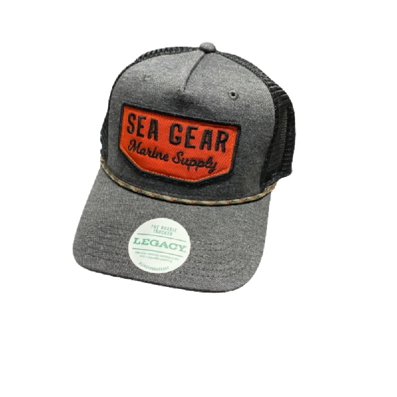 Fishing line twisting clamp-Sea Gear - Marine Patch Trucker Hat