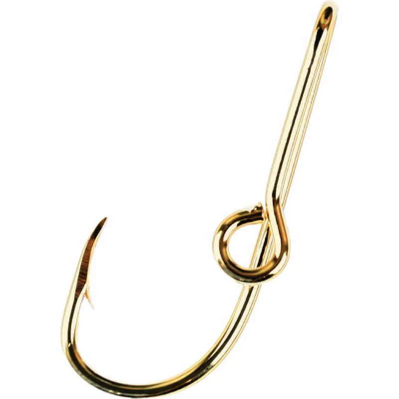 Fishing hook angle tester-Eagle Claw Hat/Tie Clip Gold Plated