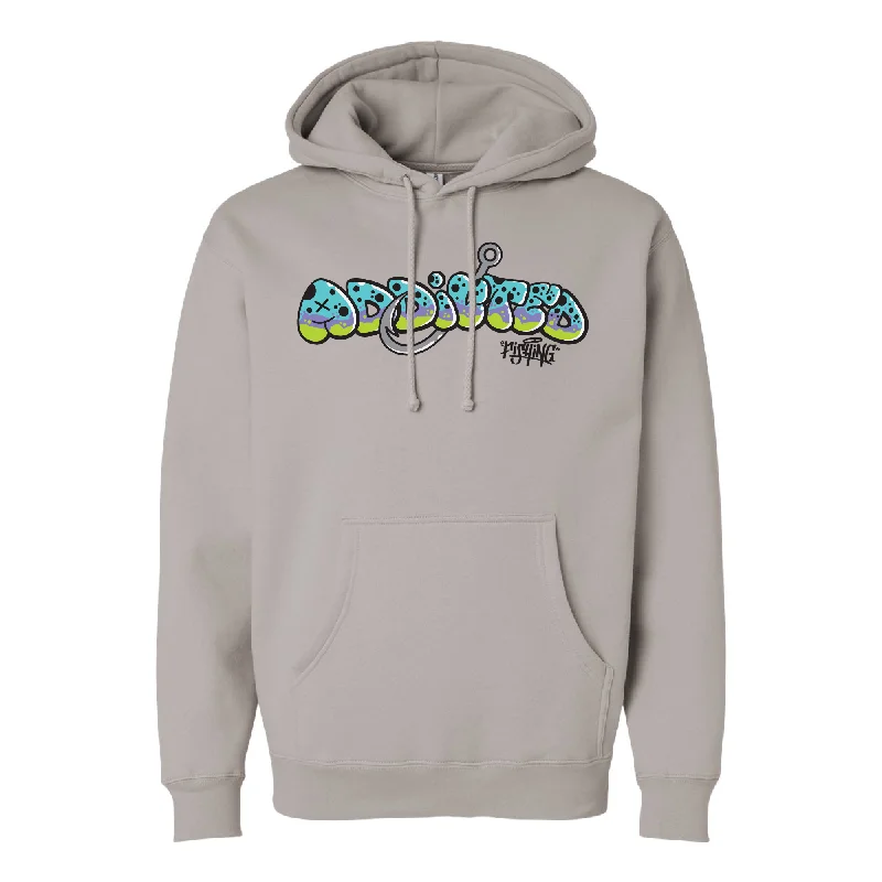 Fishing reel drag rack-Bubble Graffiti Hoodie