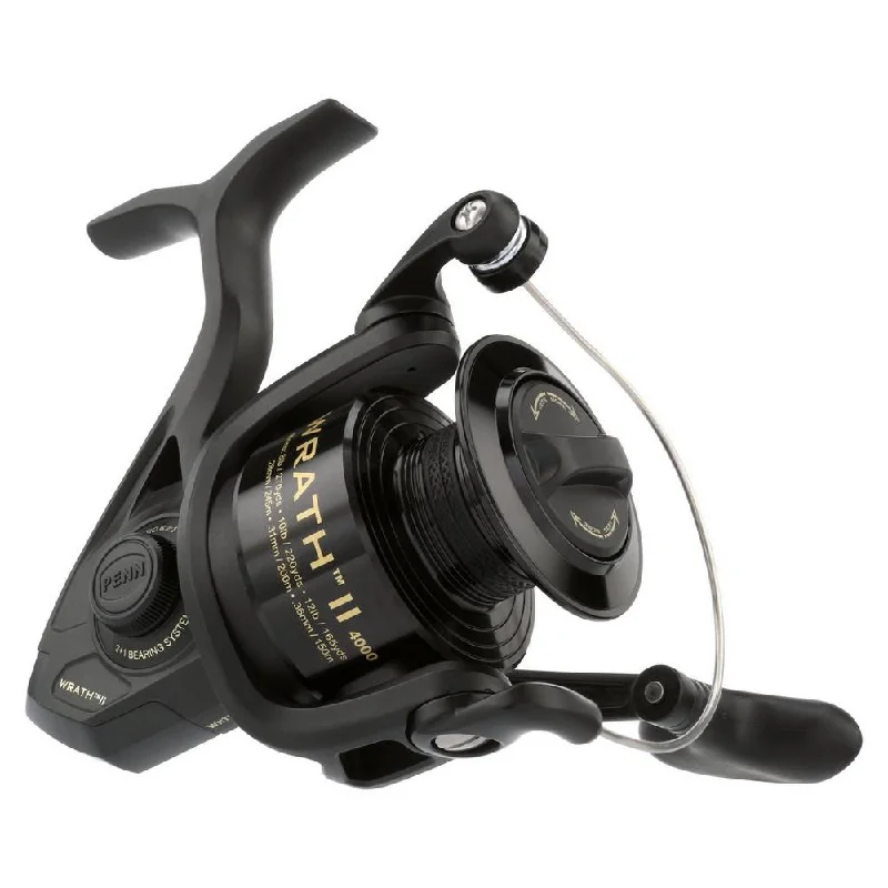 Fishing line twisting rack-Penn Wrath II Spinning Reel