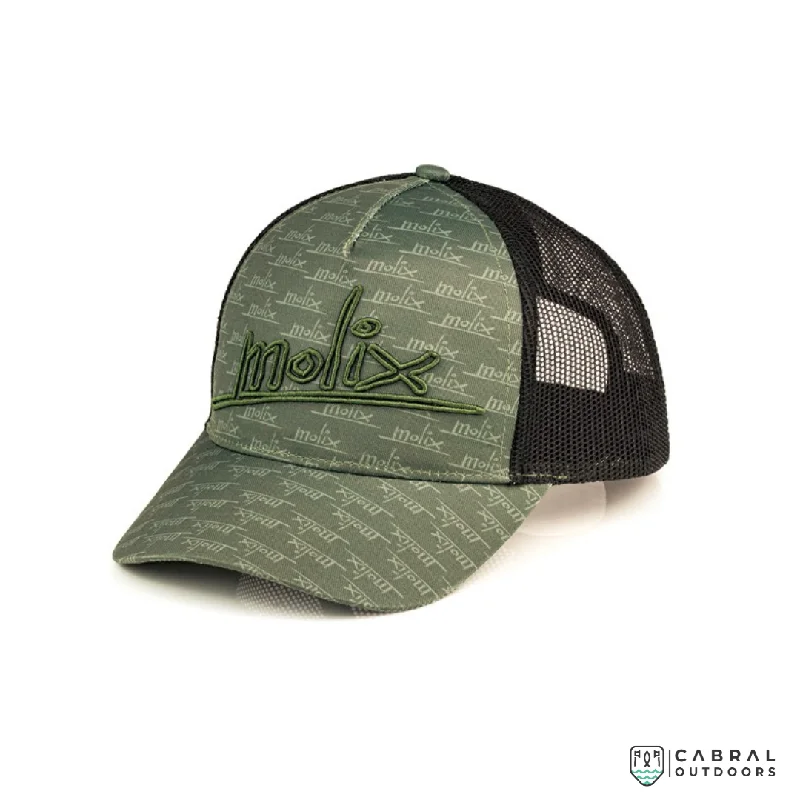 Fishing hook angle clamp-Molix Sport Hat | Color: Dark Green