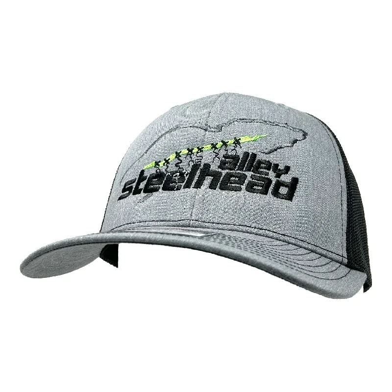 Fishing pliers with magnet-Steelhead Alley Trucker Hat