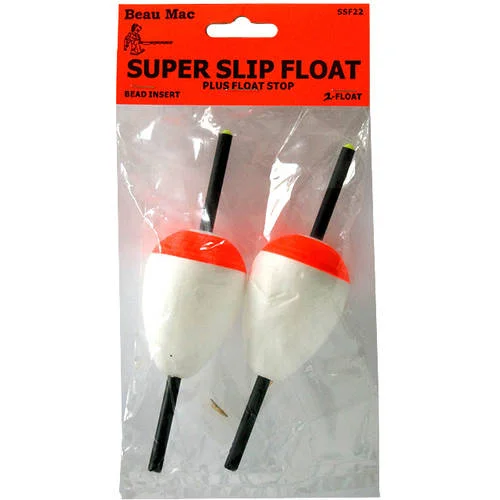 Fishing rod height rack-Beau Mac Super Slip Foam Floats